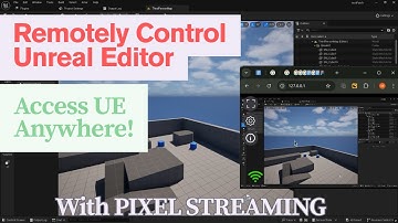 Control Unreal Engine Editor in Browser | Pixel Streaming Tutorial (Step-by-Step)