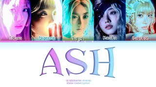 Download Lagu LESSERAFIM (르세라핌) 'Ash' Lyrics (Color Coded Lyrics) MP3 Download Lagu LESSERAFIM (르세라핌) 'Ash' Lyrics (Color Coded Lyrics) MP3