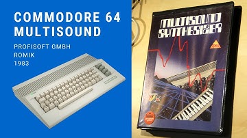 Commodore 64 - Multisound Synthesizer