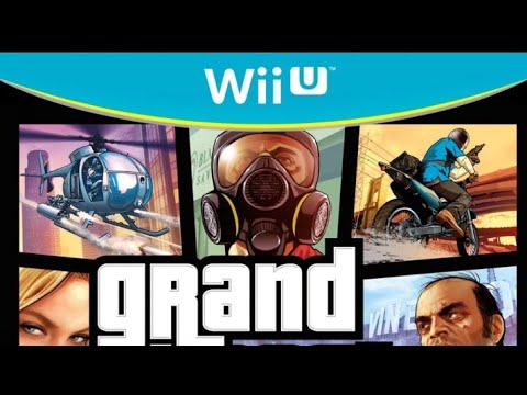Gta 5 on the Nintendo wii u - YouTube