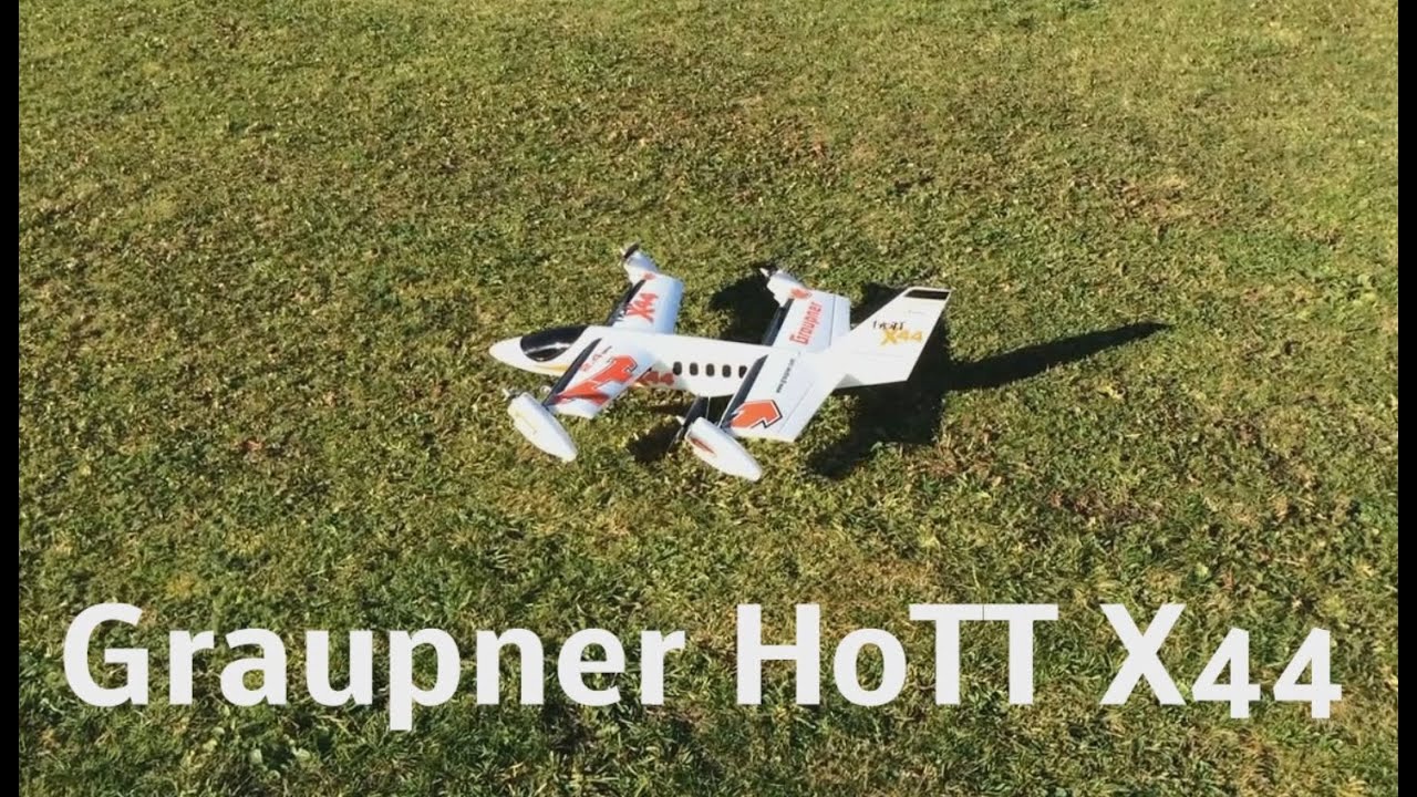 Graupner Hott X44 Senkrechtstarter Testflug