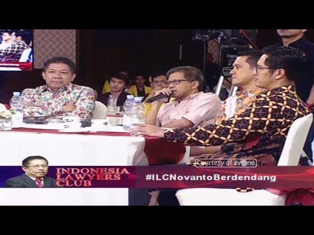 [FULL] Indonesia Lawyers Club tvOne - Novanto Berdendang PDIP Meradang, Demokrat Terpanggang class=