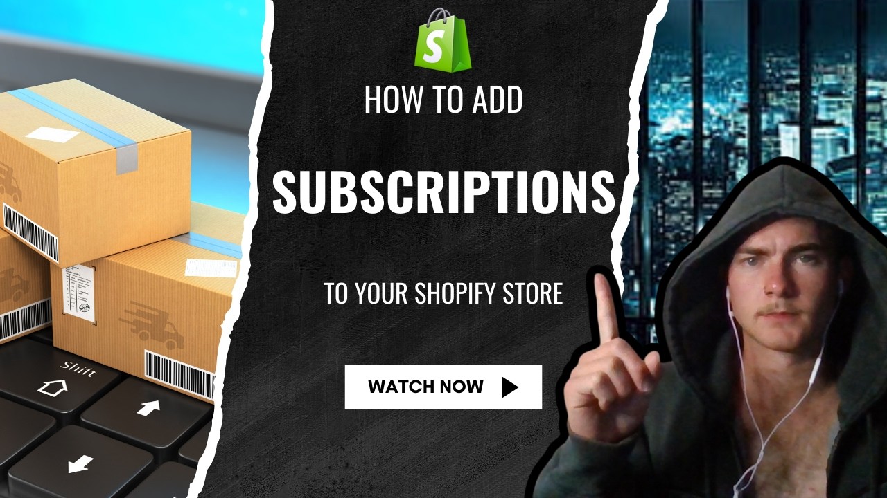 How To Set Up Subscriptions On Shopify in Under 15 Minutes (Step-By ...