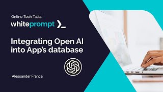 🚀 How to Integrate OpenAI with Your Database | Next.js, TypeScript & PostgreSQL