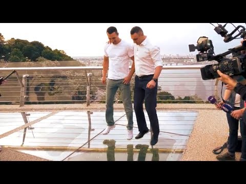 Братья Кличко попрыгали