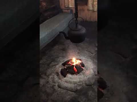 Inside the Arnol Blackhouse, Lewis and Harris