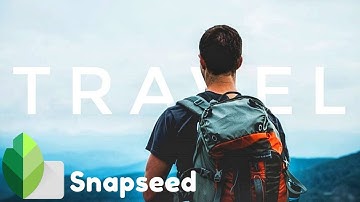 How to Add Text Behind Object Snapseed Editing Tutorial [TAGALOG]