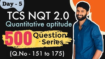 TCS NQT #500 QUESTION SERIES #PLACEMENTS #V2V #VAMSI #Reasoning #Quantitative Aptitude