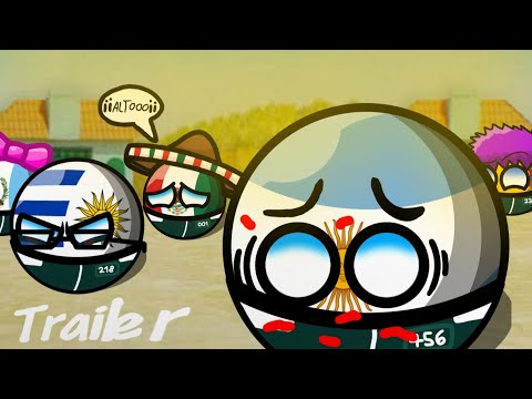 Los Countryballs en el juego del calamar Squid game | Oficial Trailer