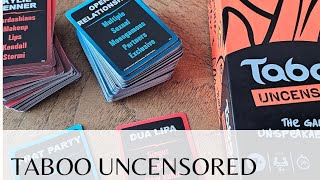 How to Play Taboo Uncensored 😱 Hilarious Adult Party Game Rules & Setup!