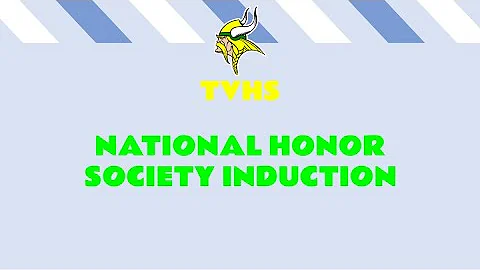 TVHS NHS 2020 Virtual Induction