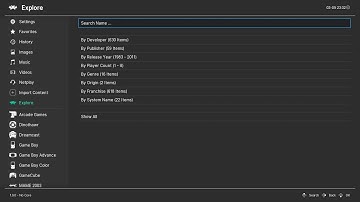 RetroArch: Explore