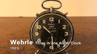 WEHRLE ウエラ　THREE-IN-ONE 目覚まし時計 mqdefault.jpg