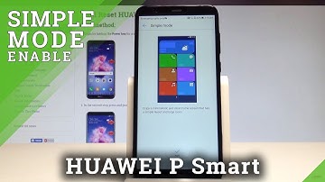 How to Enter Simple Mode in HUAWEI P Smart - EMUI Easy Mode |HardReset.Info