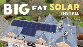 Solar Panel Case Study UK  Our BIGGEST installation to date