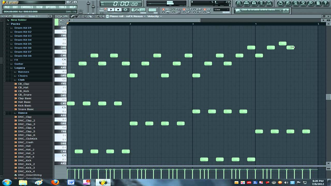 How to make a Hardstyle Melody in FL Studio 10 (Easiest