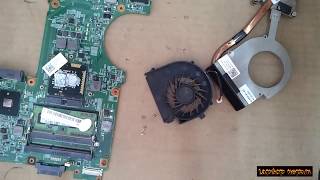 Dell Inspiron 4030   Disassembly and Fan Cleaning   Laptop repair