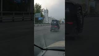 Чего только не встретишь на московских дорогах 😄