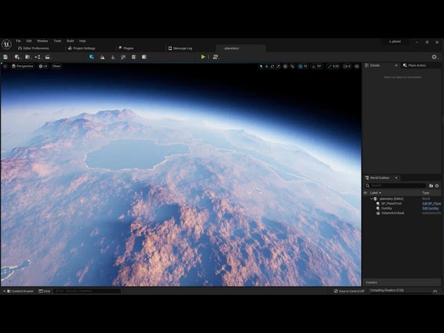 Creating Planets