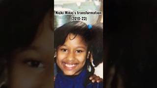 Famous Nicki Minaj’s transformation(2010-23) #shorts #transformation Net Worth