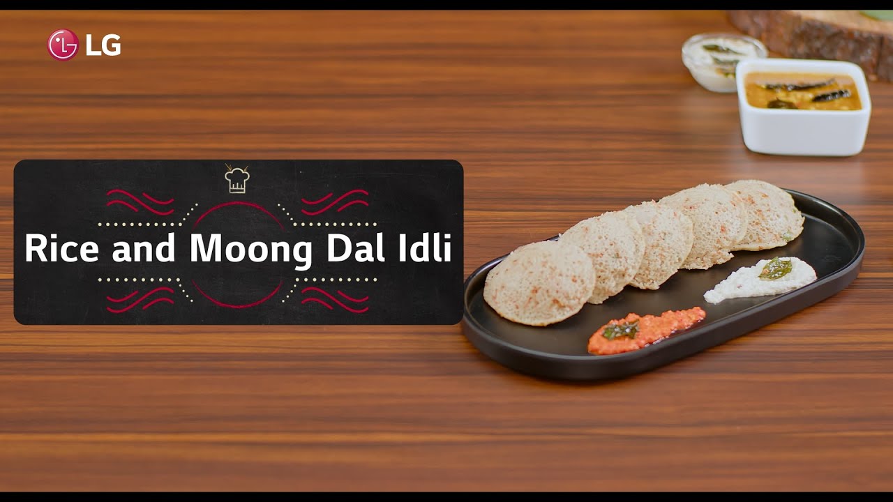 (Malayalam Version)Make Rice And Moong Dal Idli Using LG Microwave Oven