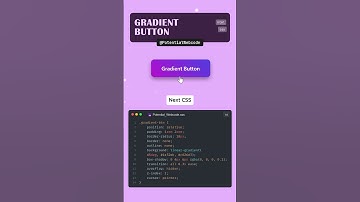 Gradient Button Design UI in HTML CSS #shorts #htmlcss #coding #webdesign #csstricks #frontendcourse