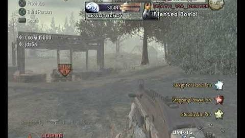 MW2 SnD 1v2 + Bomb Defuse