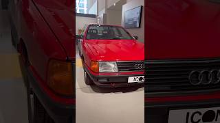 Audi 100cs Quattro  представленная в Берлине, в музее Фольксваген , пробег 150тыс км