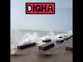 Digha  sea waves. beautiful beach of new Digha.