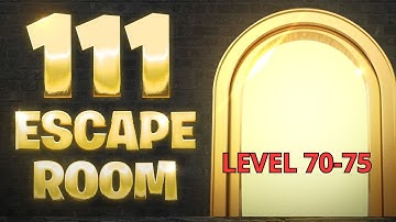 TUTORIAL HOW TO COMPLETE LEVEL 70 - 75  ON 111 ESCAPE ROOM TUTORIAL FORTNITE CREATIVE ESCAPE
