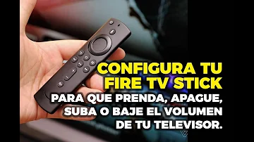 ¿Cómo se sube el volumen del Fire TV Stick?