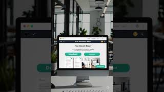 Free Document Maker – AI-powered Document Solution