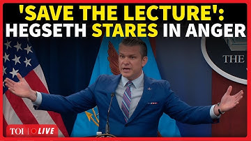 US Senate: ‘Save The Lecture’: Pete Hegseth Explodes, Turns Off Mic During Fiery Testimony