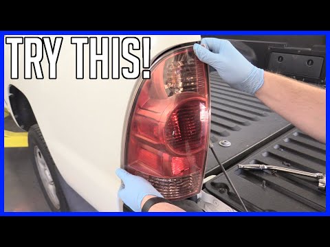 How to Replace Brake and Tail Light Bulb Toyota Tacoma 2005-2015 - WITH ONE TOOL!