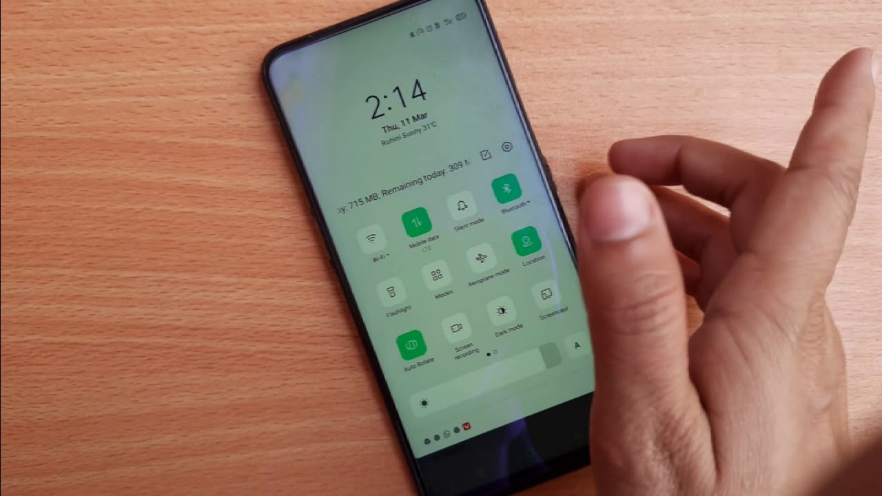 oppo f11 pro data usage settings how to show data usage in oppo f11