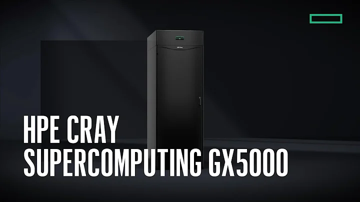 Discover the new HPE Cray Supercomputing GX5000 - Product Tour