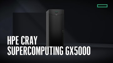 Discover the new HPE Cray Supercomputing GX5000 - Product Tour