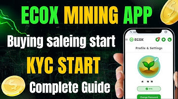 Ecox task video || ECox withdrawal method | ECox mining speed fast