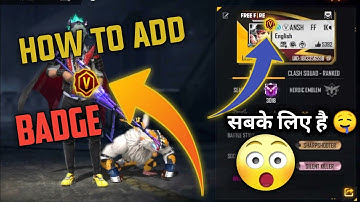 HOW TO ADD "V" BADGE IN YOUR NAME | ADD VERIFIED SIGN IN YOUR FREE FIRE NAME - GARENA FREE FIRE