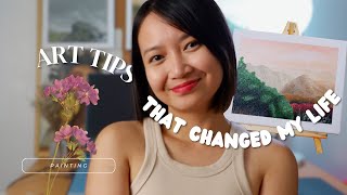 Art Tips That Changed My Life (pursuing art in my late 20s) ✨ PAINT WITH ME #artist