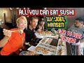 SUSHI BUFFET!!! ft. JOEL HANSEN!! OVER 50 ROLLS OF SUSHI!!! EATING FOR 2 HOURS STRAIGHT!