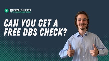 Can You Get A Free DBS Check?