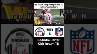 DeAndre Carter Kick Return TD #shorts Profile