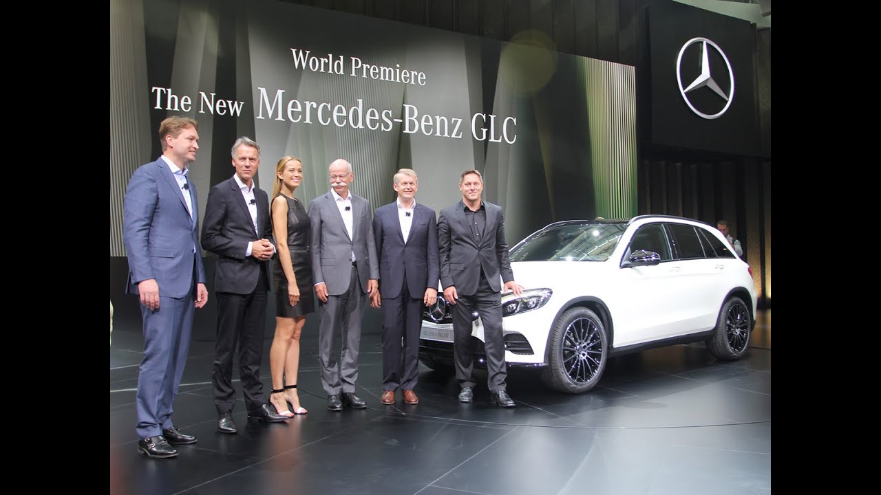 Weltpremiere Mercedes Glc Der Nachfolger Des Glk Youtube