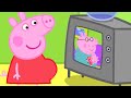 Baby Peppa is on TV! 