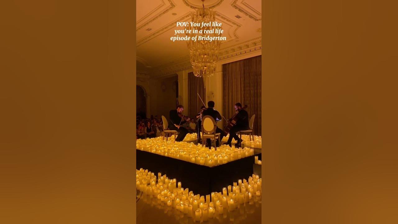 Literally felt like we stepped onto the Bridgerton set at this @candlelight.concerts in Malaga 🕯️