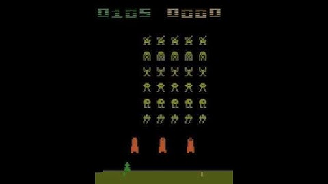 Atari Space Invaders Deep Q Network Video 0/3
