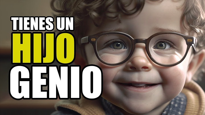 ✅ 5 SEÑALES de que tu HIJO es un GENIO en potencia