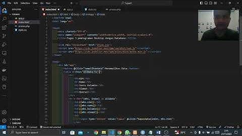Tugas 3 pemrograman Web dengan Vue dan Database