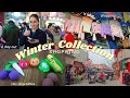 Lastest winter collection  shopping  clothing  street food  vlog diaries